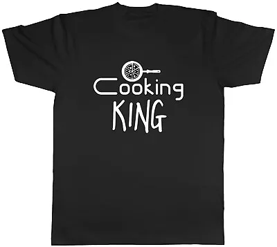 Buy Cooking King Mens Unisex T-Shirt Tee • 8.99£