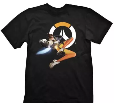 Buy Gamer Overwatch Tracer -Gamer T-Shirt. Size M • 13£