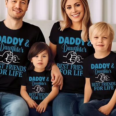 Buy Daddy And Daughter Matching T-shirt Family Gift Present Fathers Day Dad Tee#V#ED • 6.99£