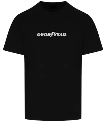 Buy GOODYEAR Vintage Distressed-Look Logo T Shirt - Up To 6XL Size • 20£