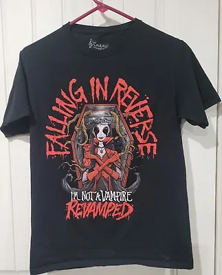 Buy Falling In Reverse - I'm Not A Vampire T-shirt Black Size Small • 11.34£