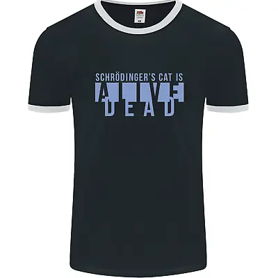 Buy Schrodingers Cat Dead Alive Mens Ringer T-Shirt FotL • 8.99£