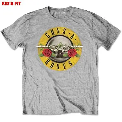 Buy Official Licensed - Guns N Roses - Classic Logo Boys T Shirt Metal Slash Gnr • 13.50£