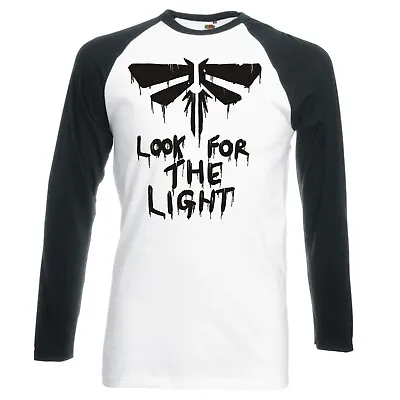 Buy Inspired By The Last Of Us  Look For The Light  Longsleeve Baseball T-shirt • 16.99£