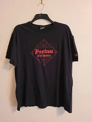 Buy Posthum Like Wildfire Shirt Size Xl Black Metal Khold Satyricon Vreid Immortal • 15£