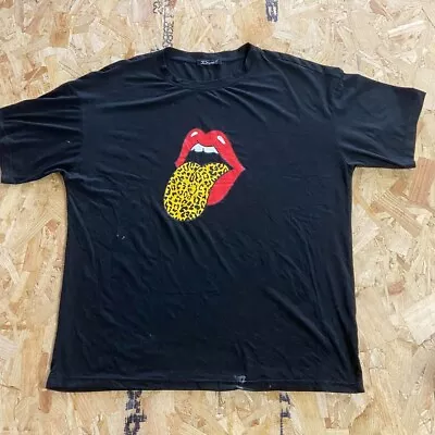 Buy The Rolling Stones T Shirt Black Large L Mens Simplee Music Band Graphic • 8.99£