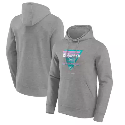 Buy Miami Dolphins Men's Hoodie NFL Germany HT2 Graphic Hood - New • 29.99£