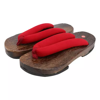 Buy  Clogs Slippers 6 Wooden Men's Shoes Round Toe Pumps For Women • 14.49£