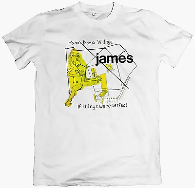 Buy JAMES Hymn From A Village T-shirt/Long Sleeve, Band Tim Booth The Smiths  • 12£