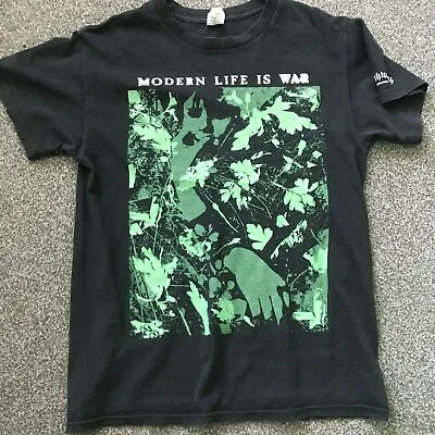 Buy Deathwish Black Crew Neck Men's T-shirt Size M (b17) Used • 16£