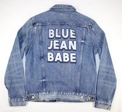 Buy Lucky Brand Women's Tomboy Trucker Jacket Blue Jean Baby Denim Size M • 24.01£