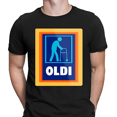 Buy Funny Oldi Novelty Old Hilarious Joke Retro Vintage Mens T-Shirts Tee Top #GVE6 • 9.99£