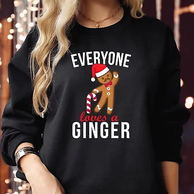 Buy SWEATSHIRT (5118) Every One Loves A Ginger Funny Rude Christmas Jumper • 19.95£