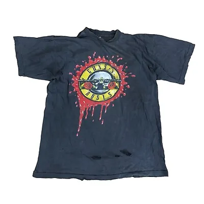 Buy Vintage 1991 Guns And Roses Tour T-Shirt • 89£
