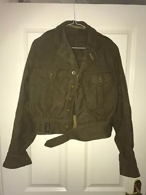 Buy Original Post WW2 British Army 1949 Pattern Battle Dress Jacket Size 7 • 32£