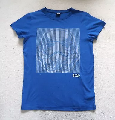 Buy Next Boy's Blue Star Wars T-Shirt Age 12 Years • 2£