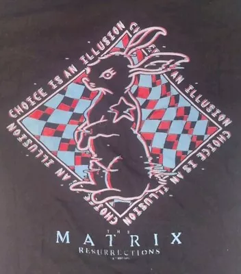 Buy Tultex  Matrix Resurrections  Women's 2XL Graphic T Shirt Cotton-Fits Like A XL • 9.40£