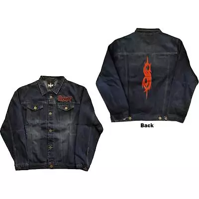 Buy Slipknot Unisex Denim Jacket: Tribal Logo • 66.25£