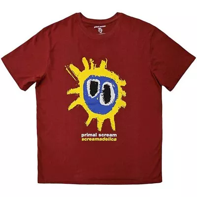 Buy Primal Scream Screamadelica Red Official Tee T-Shirt Mens • 17.13£