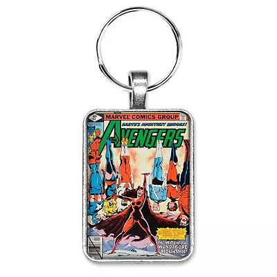 Buy The Avengers #187 Cover Key Ring Or Necklace Classic Marvel Comic Book Jewelry • 10.20£