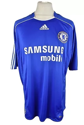 Buy ADIDAS Chelsea FC 2006-08 Home Football T-Shirt Size XL Mens Outdoors Outerwear • 49.50£