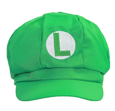 Buy Cosplay Green Super Mario Cap Costume Hat  • 4.99£