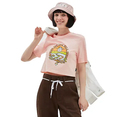 Buy VANS - Resort Mix T-Shirt - Womens Short Sleeve Tee - Tropical Peach • 18£