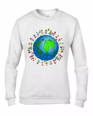Buy Christmas World Planet Earth Women's Sweater  Jumper • 22.95£