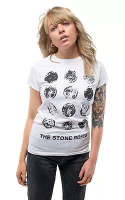 Buy The Stone Roses Lemon Grid Skinny T Shirt • 14.93£