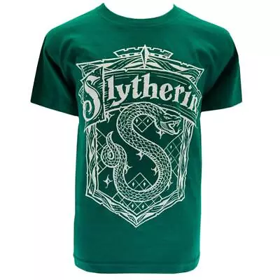 Buy Harry Potter Childrens/Kids Slytherin T-Shirt TA9472 • 17.59£