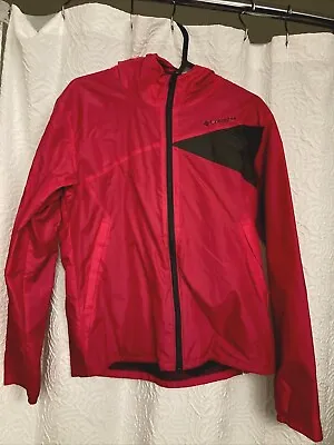 Buy Womens Columbia Windbreaker Jacket Pink • 11.53£