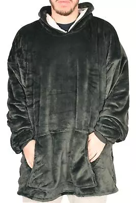 Buy Hoodie Blanket Adult Oversized Sweatshirt Sherpa Fleece Big Hooded Ultra Plush • 18.99£