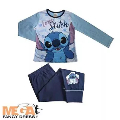 Buy Official Disney Lilo & Stitch Boys Character Pyjamas Kids Nightwear PJs 5-12YRS • 7.99£