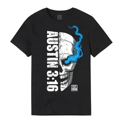 Buy Wwe Stone Cold Steve Austin “kotr 1996 Half Skull” Official T-shirt All Sizes • 24.99£