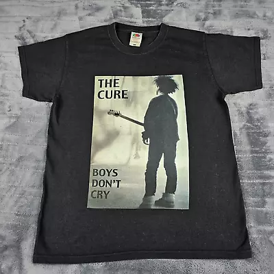 Buy The Cure Shirt Adult Medium Black FOTL Boys Don't Cry Heavy Cotton Tee • 19.99£