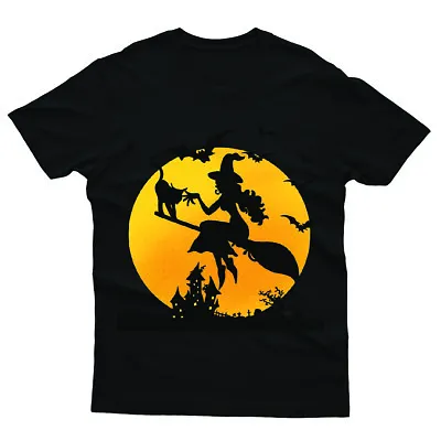 Buy Scary Witch Halloween Haunted House Party Unisex T Shirt Costume Present #H15#V • 6.99£