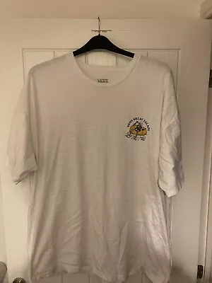 Buy Vans Great Escape Skeleton White T-shirt (2XL) • 13.50£
