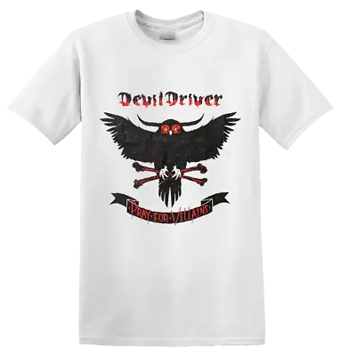 Buy DEVILDRIVER - 'Pray For Villains' T-Shirt • 22.93£