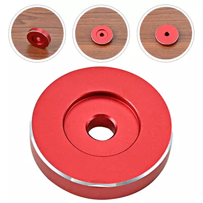 Buy  Red Metal Phonograph Adapter Durable Turntable Vinyl Record Center • 12.49£