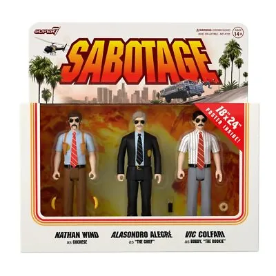 Buy Beastie Boys - Sabotage 3 Pack - ReAction Figures Piece BOX NEW 09554580 • 56.30£