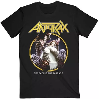 Buy T Shirt Anthrax SPREADING THE DISEASE TRACK LIST • 17.49£
