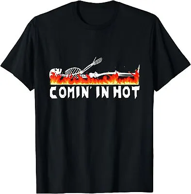 Buy  Comin' In Hot Funeral Director Crematory Mortician Cremation T-Shirt • 15.99£
