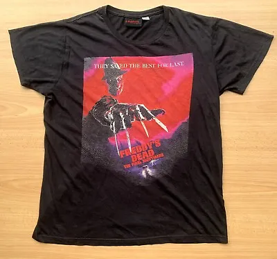 Buy Nightmare On Elm Street T-shirt Freddy’s Dead The Final Nightmare Size M Vintage • 20£