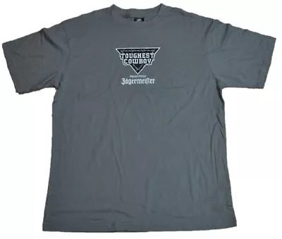 Buy Jägermeister USA T-Shirt Gray Size L  Toughest Cowboy  • 12.07£