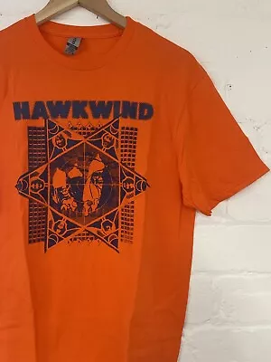 Buy Hawkwind Screen Printed Space Rock T-shirt Size M Unworn Brand New • 5£