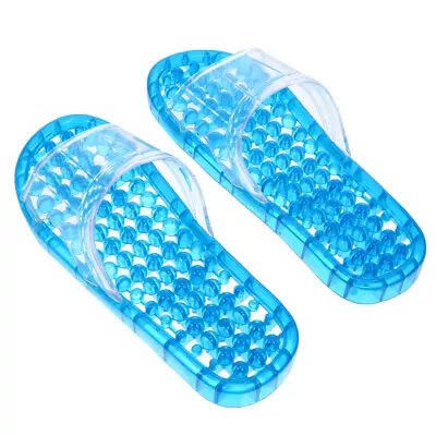 Buy Hollowed Draining Slippers Non Shower Sandal Massage • 13.38£