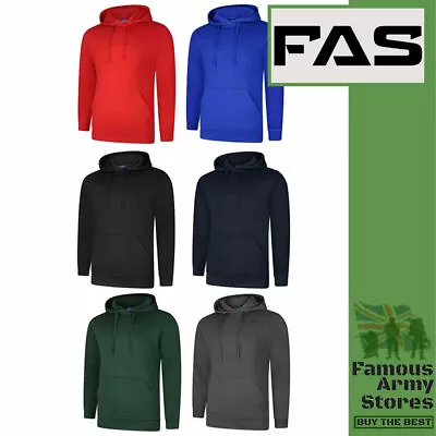 Buy Mens Hooded Sweatshirt Pullover Hoodie Jumper Casual Workwear Sweat Unisex Tops • 10.99£