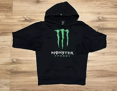 Buy Vintage Y2K Monster Energy  Unleash The Beast  Hooded Sweatshirt Womens Medium • 33.07£
