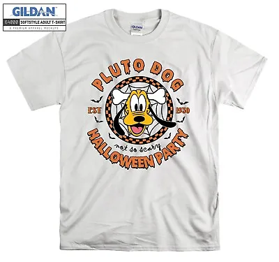Buy Halloween Pluto Dog Halloween T-shirt Gift Hoodie Tshirt Men Women Unisex E223 • 9.99£