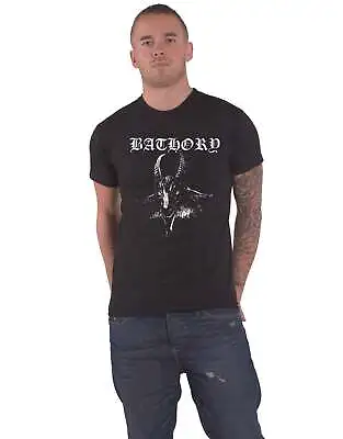 Buy Bathory T Shirt Goat Band Logo Album Tracks Official Mens New Black • 18.95£